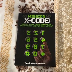 Mission X-Code Board Game